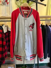 MLB クリーブランド・インディアンズ ヘビーウェイト スウェット スタジャン #csz86