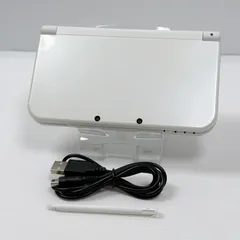 New ニンテンドー 3DSLL パールホワイト 上画面IPS液晶 良品 遊べるセット 動作確認済み ds 3dsll 3DS LL 任天堂