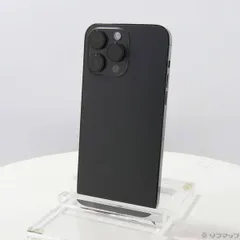 〔中古品〕 iPhone14 Pro Max 256GB スペースブラック MQ9A3J／A SIMフリー【349】