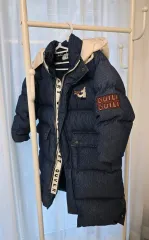 リミテドゥドゥ ダックダウン ロング丈ダウンジャケット L 110 (6-7歳)