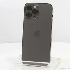 〔中古品〕 iPhone13 Pro Max 512GB グラファイト MLJQ3J／A SIMフリー【262】