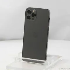 〔中古品〕 iPhone12 Pro 256GB グラファイト MGM93J／A SIMフリー【269】