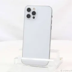 〔中古品〕 iPhone12 Pro 256GB シルバー MGMA3J／A SIMフリー【377】