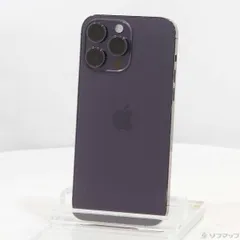 〔中古品〕 iPhone14 Pro Max 256GB ディープパープル MQ9E3J／A SIMフリー【297】