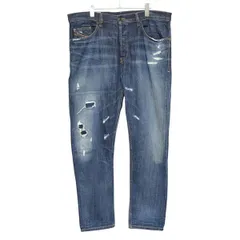 DIESEL　ディーゼル　D-EETAR　クラッシュ加工デニムパンツ　ダメージジーンズパンツ　8054000228614