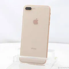 〔中古品〕 iPhone8 Plus 64GB ゴールド MQ9M2J／A SIMフリー【258】