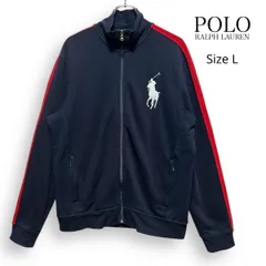 A25114/ POLO RALPH LAUREN ポロ ラルフローレン ジップ スウェット ネイビー メンズ L