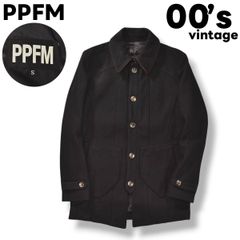 00s PPFM ショートダッフルコート ウール カーキ Y2K archive - メルカリ