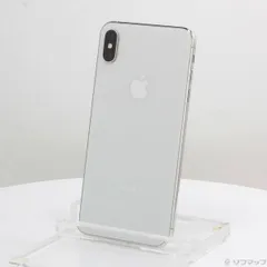 〔中古品〕 iPhoneXS Max 256GB シルバー MT6V2J／A SIMフリー【377】