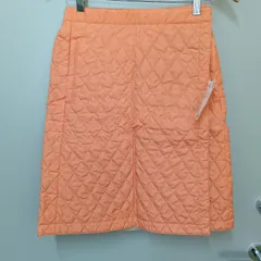 【未使用品】UNIQLO／ユニクロ　防寒　ウォームイージースカート　Ⅿサイズ　ライトオレンジ　A965
