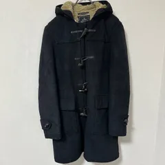 THE ORIGINAL 裏ボアダッフルコート ブラック L カジュアル フード付き