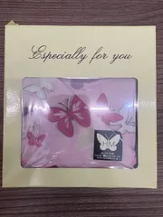 蝶柄のハナエモリ（HM）タオルハンカチ