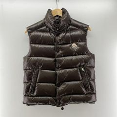 正規品、美品】MONCLER ダウンベスト チェック柄 グリーン - メルカリ