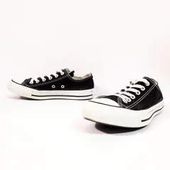 定番カラー◎大人気アイテム◎【CONVERSE】コンバース スニーカー ローカット シューズ M9166 ALLSTAR オールスター ロゴ 定番 大人気 ライン シンプル カジュアル 黒 ブラック レディース 24cm /M39694HH