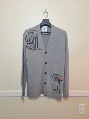 SYSTEMx巻鉄花 コラボ ウール カーディガン 95サイズ