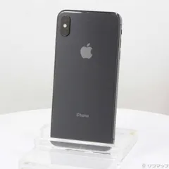 〔中古品〕 iPhoneXS Max 64GB スペースグレイ MT6Q2J／A SIMフリー【258】