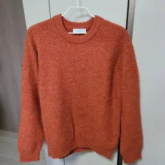 LEMARD(ルマード) ウール オーバーサイズ ラウンド ニット オレンジ