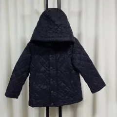 バーバリー キッズ 2歳 キルティング軽量ダウン