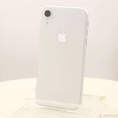 〔中古品〕 iPhoneXR 64GB ホワイト NT032J／A SIMフリー【247】
