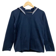 OG36 INGEBORG インゲボルグ セーラーカットソー ニット プルオーバー ネイビー レディース Mサイズ