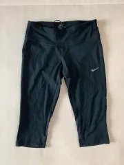 レディース NIKE ドライフィット 7分 レギンス ブラック Sサイズ ランニング ヨガ ジム スポーツ