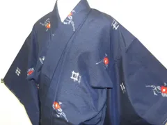 P41318　美品！　十日町紬　袷　未使用仕立て上がり品　ｔ