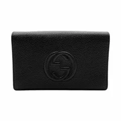 GUCCI グッチ チェーンウォレット 598211 ショルダーバッグ ソーホー SOHO インターロッキングG エンボス