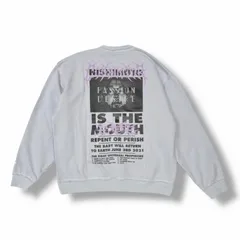 未使用 el conductorH × NISHIMOTO IS THE MOUTH 24SS COTTON CLASSIC CREWNECK SWEATER スウェット コラボ コンダクター ニシモトイズザマウス PD24MC05 ラベンダー 4 4573M