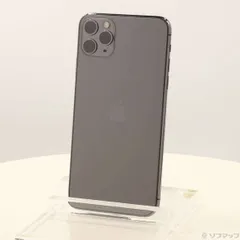 〔中古品〕 iPhone11 Pro Max 64GB スペースグレイ MWHD2J／A SoftBank【352】