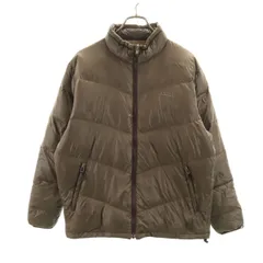 AIGLE エーグル ダウンジャケット L ブラウン系 アウトドア メンズ 古着