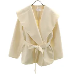 FRAY I.D フレイアイディー ショートリバー コート F アイボリー レディース 古着