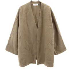 Mila Owen ミラオーウェン 長袖 ウールライク カーディガン F ブラウン レディース 古着