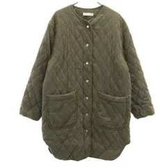 SENSE OF PLACE センスオブプレイス キルティングコート ONE SIZE カーキ アーバンリサーチ 中綿 レディース 古着