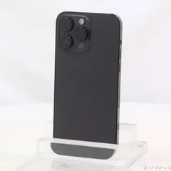 〔中古品〕 iPhone14 Pro Max 256GB スペースブラック MQ9A3J／A SIMフリー【352】