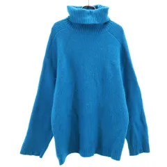 ZARA ザラ 長袖 セーター M ブルー系 ニット レディース 古着