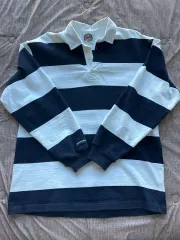 トレンチコート ラグビーシャツ XL ネイビー