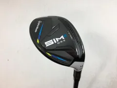 返品OK 【中古ゴルフクラブ】【超美品】テーラーメイド SIM2 MAX (シム2 マックス) レスキュー 2021 (日本仕様) TENSEI BLUE TM60 U4