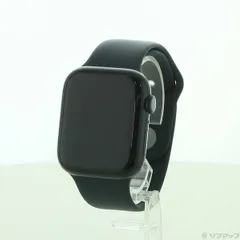 〔中古品〕 Apple Watch Series 7 GPS 45mm ミッドナイトアルミニウムケース ミッドナイトスポーツバンド【344】