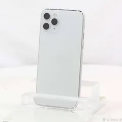 〔中古品〕 iPhone11 Pro 64GB シルバー MWC32J／A SIMフリー【348】