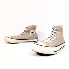 定番アイテム◎大人カジュアル◎【CONVERSE】コンバース スニーカー ハイカット シューズ 1CL128 ALLSTAR オールスター シンプル カジュアル ライン 大人気 定番 ロゴ ベージュ レディース 23cm /M39696HH