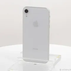 〔中古品〕 iPhoneXR 64GB ホワイト MT032J／A SIMフリー【377】