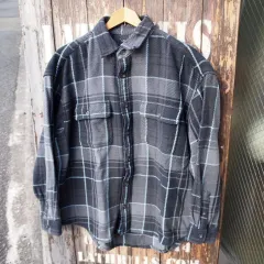 【GAP】ギャップ BIG SHIRTS チェック ヘビーネルシャツワークシャツ US-S
