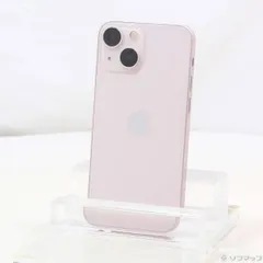 〔中古品〕 iPhone13 mini 256GB ピンク MLJL3J／A SIMフリー【377】