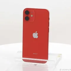 〔中古品〕 iPhone12 mini 64GB プロダクトレッド MGAE3J／A SIMフリー【348】