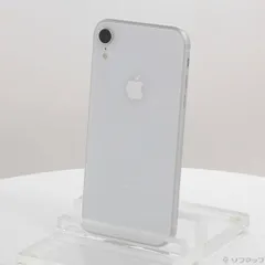 〔中古品〕 iPhoneXR 64GB ホワイト MT032J／A SIMフリー【269】