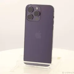 〔中古品〕 iPhone14 Pro Max 256GB ディープパープル MQ9E3J／A SIMフリー【276】