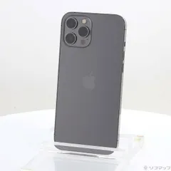 〔中古品〕 iPhone12 Pro Max 512GB グラファイト MGD33J／A SIMフリー【349】