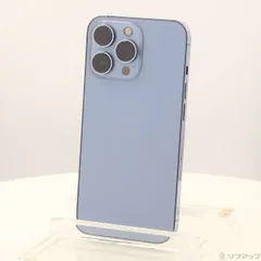 〔中古品〕 iPhone13 Pro 512GB シエラブルー MLV03J／A SIMフリー【295】