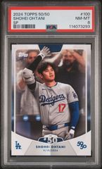 山本由伸 2024 Topps Stadium Club 直筆サイン PSA8 ルーキーカード