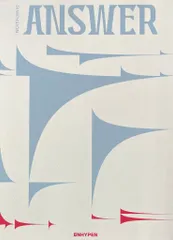 ENHYPEN YET ver. DIMENSION：ANSWER 白/水色